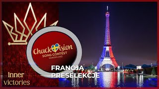 Francja  Preselekcje do Chuckvision 2022 [upl. by Genovera]