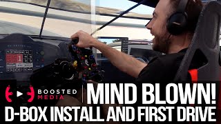 Install amp First Drive with DBox Motion in my Sim Rig [upl. by Candace]