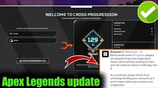 cross progression apex legends  apex legends cross progression  apex cross progression calphyhub [upl. by Notpmah]