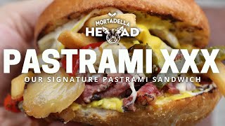 THE BEST PASTRAMI SANDWICH  How to make a pastrami sandwich [upl. by Neville656]