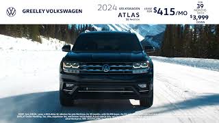 2024 Volkswagen Atlas amp 2024 Volkswagen Tiguan Offer  Greeley Volkswagen 202401 [upl. by Deehan622]