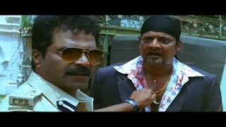 Rockline Venkatesh Climax Entry To See Ravishankar Ending  Varadanayaka Kannada Movie Part 8 [upl. by Aicarg545]