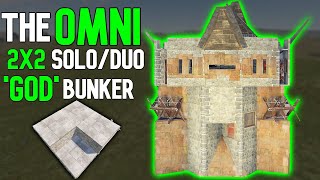 The OMNI 2x2 GOD BUNKER soloduo Rust Base Design 2023 [upl. by Hsirehc]