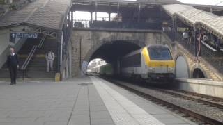 NMBS 1353 met man en macht door Etterbeek [upl. by Ynaiffit854]