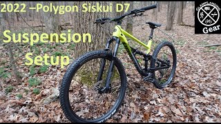 Polygon Siskui D7  Suspension Setup [upl. by Idnil377]