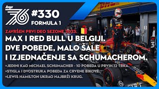 Lap 76 No330 F1 Max i Red Bull u Belgiji  dve pobede malo šale i izjednačenje sa Schumacherom [upl. by Odelet]