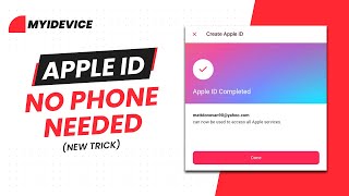 Create Apple ID without Phone Number  New Method for 2024 [upl. by Tamarah836]