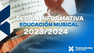 Sesión Informativa Educación Musical  20232024 [upl. by Adnhoj467]