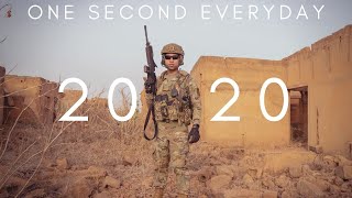 ONE SECOND EVERY DAY 20202021  USAF DEPLOYMENT  POST DEPLOYMENT pt2  VIEW IN 4k or 1080 HD [upl. by Nosirrah]