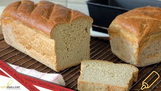 Toastbrot Rezept I Einfaches Toastbrot Weißbrot backen selbst gemacht I senfdazunet Video [upl. by Aizitel]