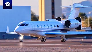 The Ultramodern Gulfstream G500 at Scottsdale SDL [upl. by Cote]