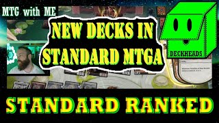 New Decks In Standard Ranked MTGA [upl. by Yrffoeg]