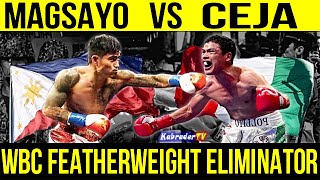 MARK MAGSAYO VS JULIO CEJA [upl. by Nerot]