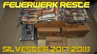 Feuerwerk Reste  Silvester 20172018  PowerFireworks97 1080P FullHD [upl. by Beshore]