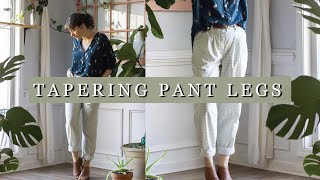 Tapering Pants Legs [upl. by Marih]