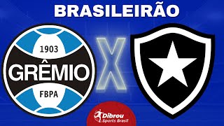 GRÃŠMIO X BOTAFOGO AO VIVO BRASILEIRÃƒO DIRETO DE CARIACICA  RODADA 9  NARRAÃ‡ÃƒO [upl. by Arayt404]