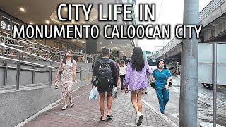 WALKING THE FAMOUS PLACE IN MONUMENTO CALOOCAN CITY PHILIPPINES VIRTUAL WALK [upl. by Llenyr]