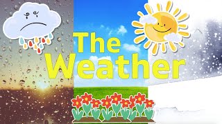 English Time  ☀️ The weather 🌧️ Il meteo in inglese ⛈️ [upl. by Simah]