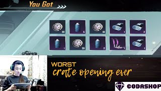 WORST CRATE OPENING EVER  PUBG MOBILE ll ALL UC GONE [upl. by Nomelihp]