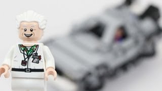 LEGO Back To The Future Delorean Time Machine Review 21103 [upl. by Zamora]