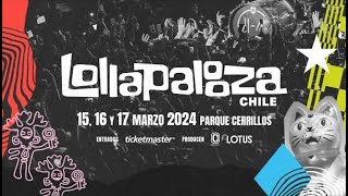 LOLLAPALOOZA CHILE 2024  LIVE STREAM DIA 1 [upl. by Araic]