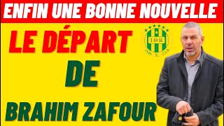 Le Départ De Zafour Enfin Une Bonne Nouvelle Pour La Jskabylie [upl. by Noirod]