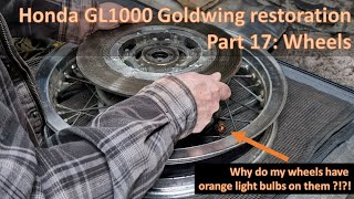 Honda GL1000 Goldwing restoration Part 17 [upl. by Kimmel]