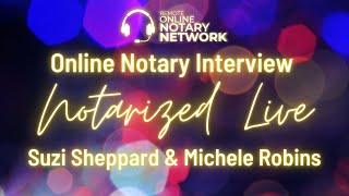 NOTARIZED LIVE Florida Online Notaries Create a RON Duo Serving People Around the Globe [upl. by Anneyehc218]