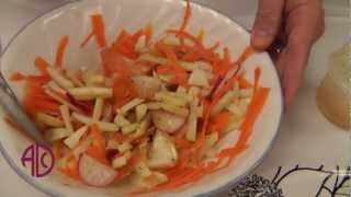 Recipe Kohlrabi slaw  ADC [upl. by Nemracledairam884]