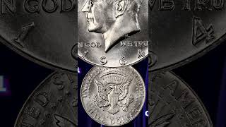 How to look for The 1964 D over D Kennedy Half Dollar Worth Money shorts [upl. by Giustina493]