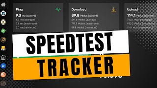 Track your internet speed with SpeedtestTracker [upl. by Llehsal]