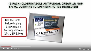 Clotrimazole Antifungal Cream [upl. by Sherer]