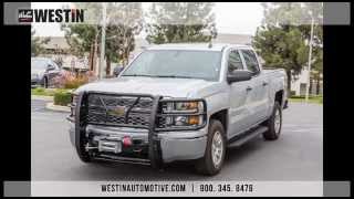 Installation of Westin HDX Winch Mount Grille Guard on 2014 Chevy Silverado 1500 [upl. by Iur]