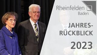 Jahresrückblick 2023  Stadt Rheinfelden Baden [upl. by Nnahteb]