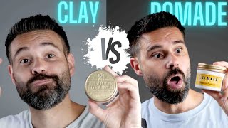 Compared Layrite Original Pomade VS Cement Clay [upl. by Ailis]