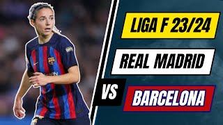 REAL MADRID vs BARCELONA  LIGA F  Audio DAZN y comentarios EN DIRECTO [upl. by Eanil]