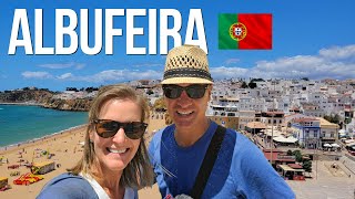 ALBUFEIRA Portugal 🇵🇹 ALGARVE A Day in Albufeira Portugal Summer 2022 [upl. by Trebbor]