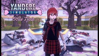 Eliminating Everyone in Yakuza Mode Mission Mode  Yandere Simulator 1980s Mode [upl. by Tannenbaum]