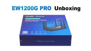 RGEW1200G PRO 1300M Dualband Gigabit Wireless Router Unboxing [upl. by Robin333]