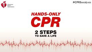 New HandsOnly CPR Instructional Video [upl. by Fachini]