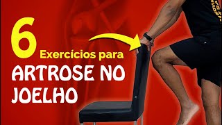 Exercícios para ARTROSE NO JOELHO  Fortalecimento Muscular p aliviar as dores [upl. by Reilly]