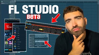 Using FL Studio 212 BETA insane new features [upl. by Namwen]