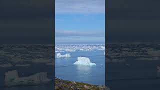 Nocleg z pięknym widokiem🇬🇱 diskobay ilulissat greenland grenlandia greenlandtrip [upl. by Lamb718]