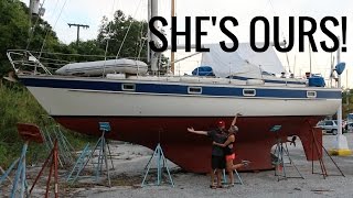 3 Buying our 35 HallbergRassy Sailboat  Abandon Comfort  Sailing The World [upl. by Enyaht]