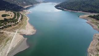 See auf Sardinien in den Bergen 😄 Lago Flumendosa in Sardinen mit unserer dji mini4k drohne [upl. by Yruoc384]