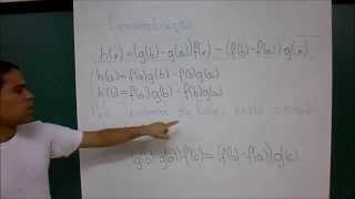 Derivadas  Teorema de Cauchy [upl. by Starobin907]