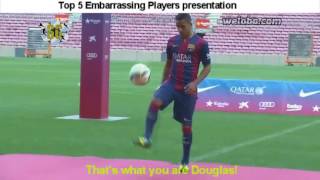 Top 5 embarrassing players presentationpresentacion  Theo Hernandez [upl. by Hpotsirhc]