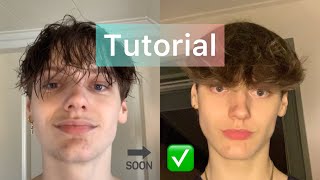 EASIEST Tutorial from Straight to Fluffy  Messy Hair🔥 [upl. by Yenrab]