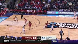 UConn Press Break with Slow Motion replay  Paige Bueckers finishes the play  March Madness 2022 [upl. by Darnell]