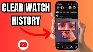 How to Clear Watch History on YouTube App  Delete History of Watched Videos [upl. by Susanne977]